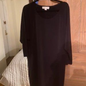 Michael by Michael Kors Purple Draped Dress (Large)